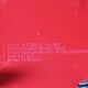 Pair of red Giano Vano bedside tables / side tables by Emma Gismondi for Artemide