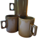 Service en grès de Brenne pichet et mug