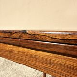 Danish extendable dining table and games table in Rio rosewood, 1960.