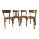 Mismatched Baumann bistro chairs