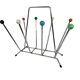 Charles and Ray Eames style magazine rack - Atomic - chrome - wood  Sputnik