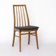 Set of 4 Vintage German Dining Chairs – 1960s/1970s Mid Century Beechwood C