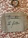 Rare petite gravure intitulee la fuite de francois boucher