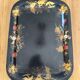 Large painted metal Napoleon III tray.