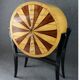 Commode artisanale de style Art déco en palissandre et loupe d’orme