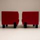 Poltrona Frau - Pair of leather armchairs, “Moji” model - c. 2000 - Italy