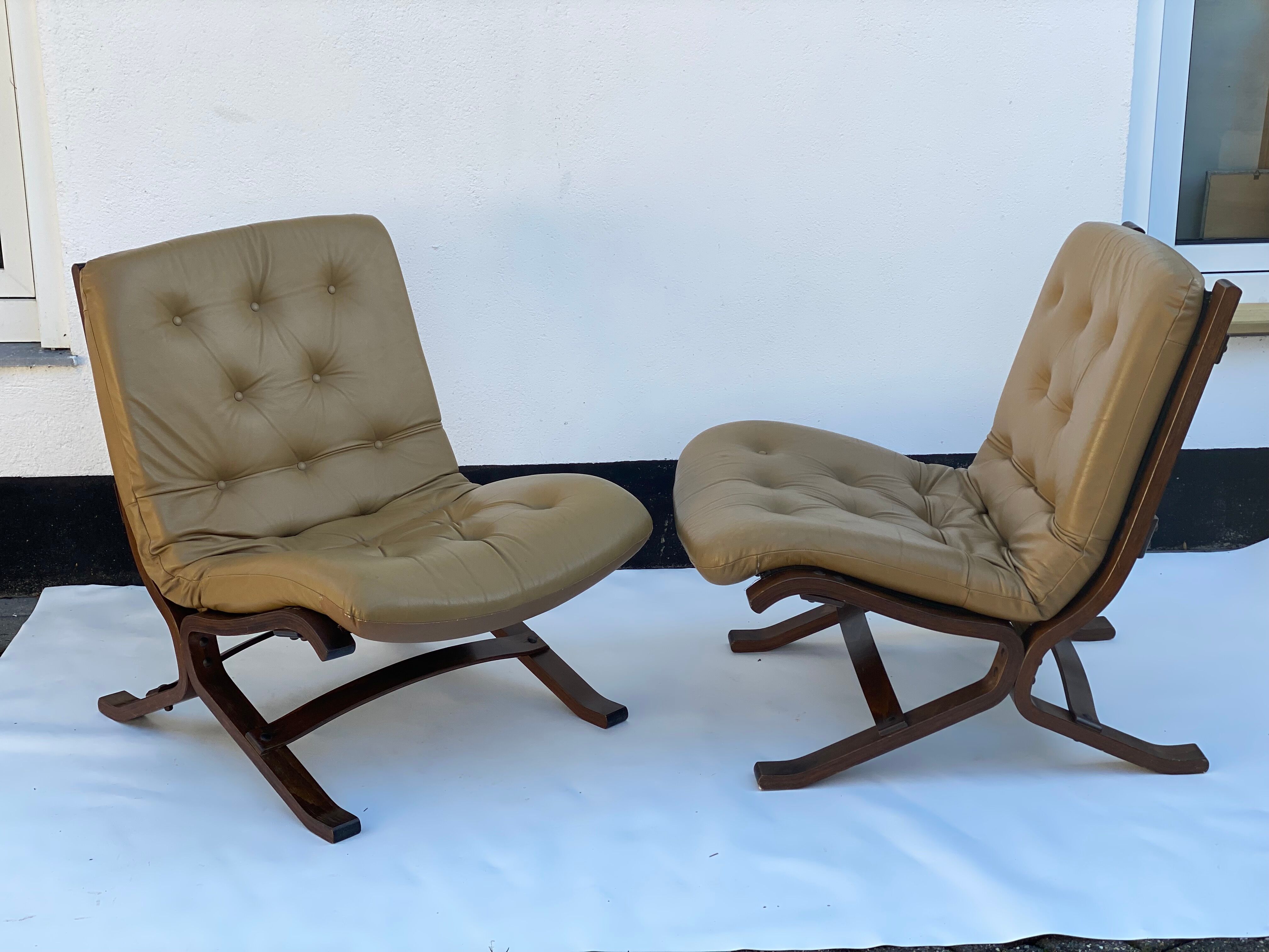 Pair of armchairs