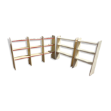 Set of old grocery shelves