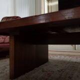 Large coffee table in solid wood
