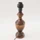 Pied de lampe de chevet bois tourné