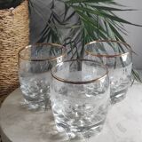 Crystal whiskey glasses