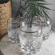 Crystal whiskey glasses