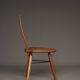 Italian oak accent chair, 1950s
