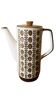 Cafetière / théière vintage Boch La Louvière