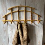 Vintage rattan hook