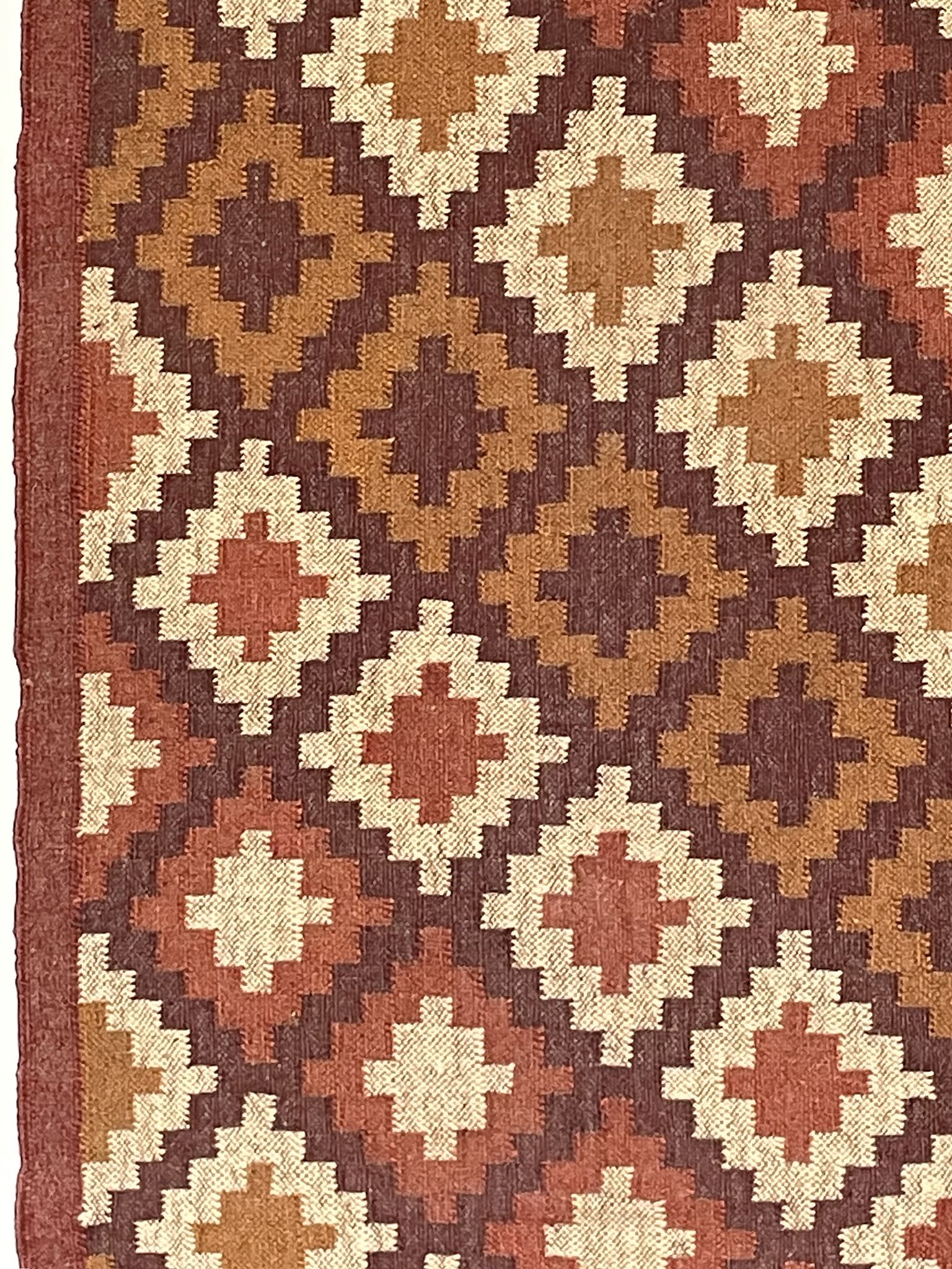 3 x 5, Handmade Jute-Wool Kilim Rug, Kilim Carpet, 90x150Cm