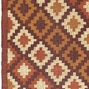 3 x 5, Handmade Jute-Wool Kilim Rug, Kilim Carpet, 90x150Cm