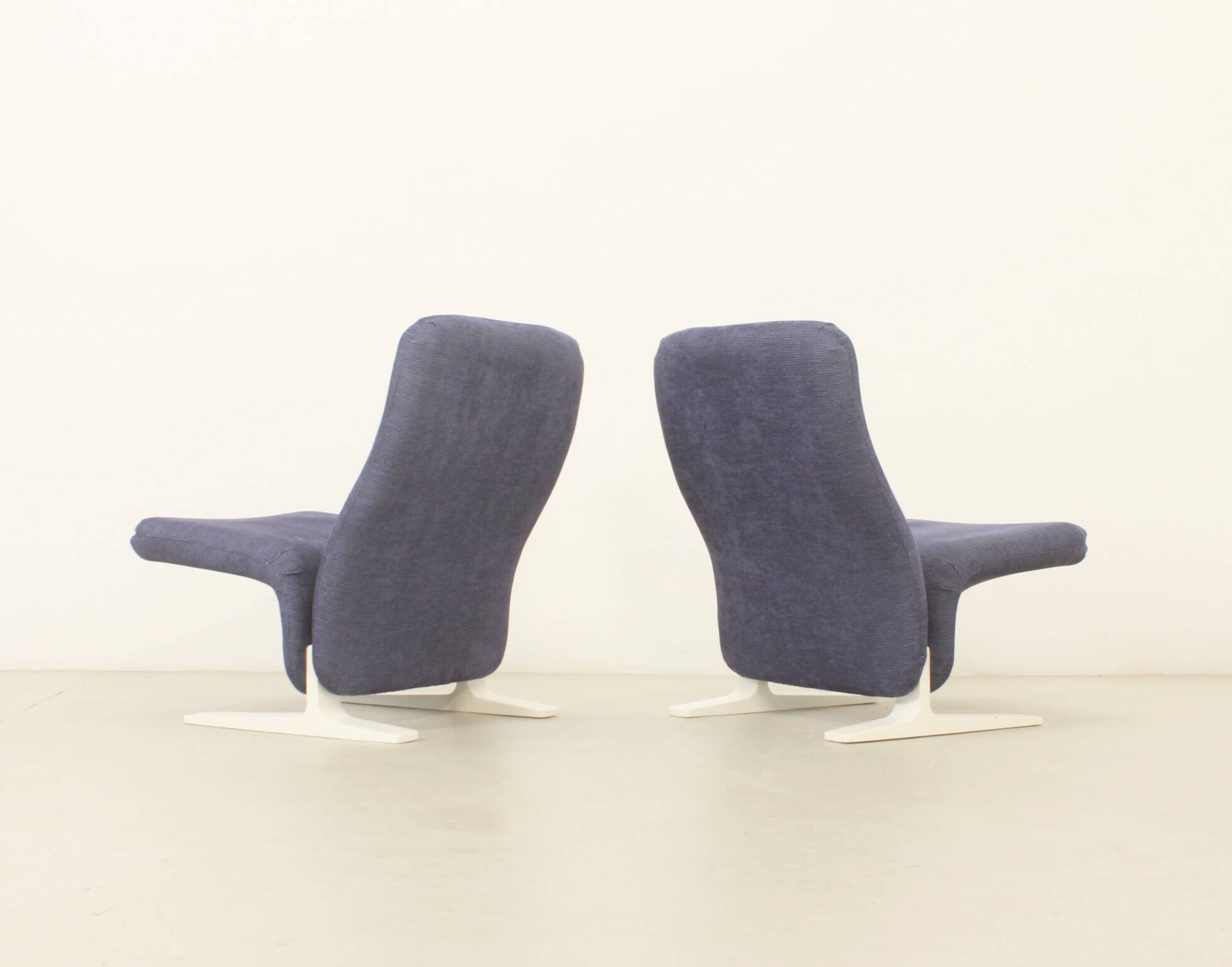 Pair of Concorde armchairs by Pierre Paulin for Artifort, 1966
