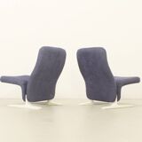 Pair of Concorde armchairs by Pierre Paulin for Artifort, 1966