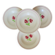 4 K&G Luneville soup plates, Rose-Mai model 2106209