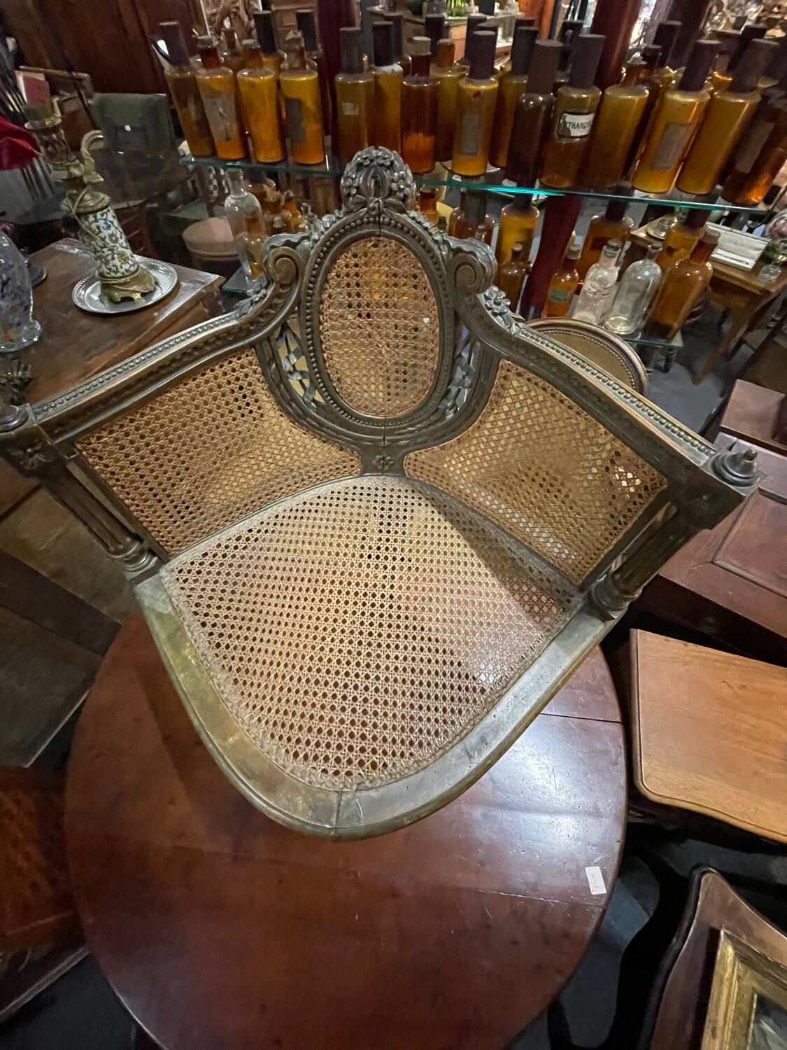 Louis XVI corner chair