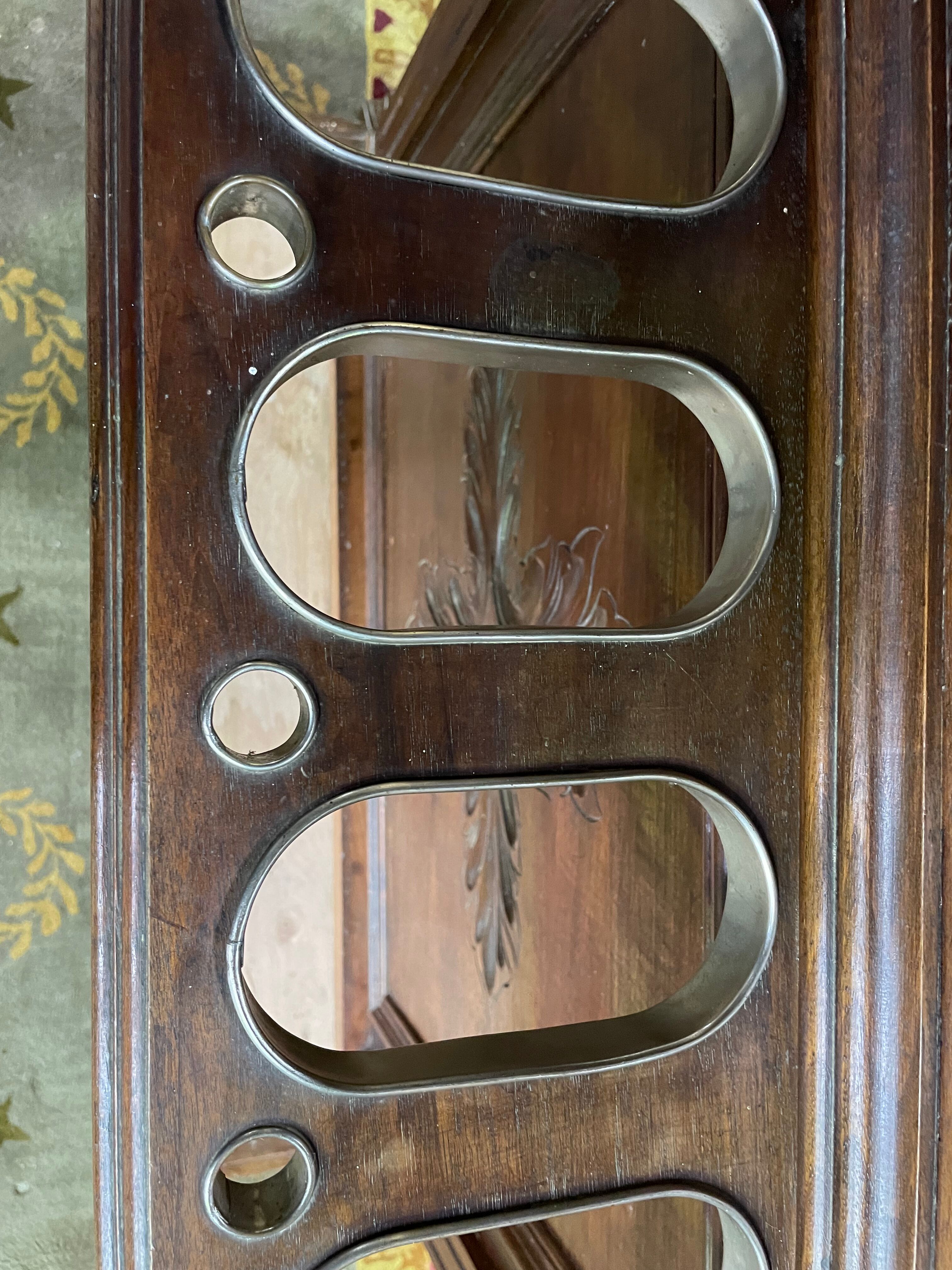 Walnut wardrobe Napoleon III style