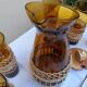 Vintage orangeade service
