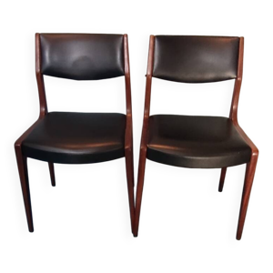 2 chaises scandinaves