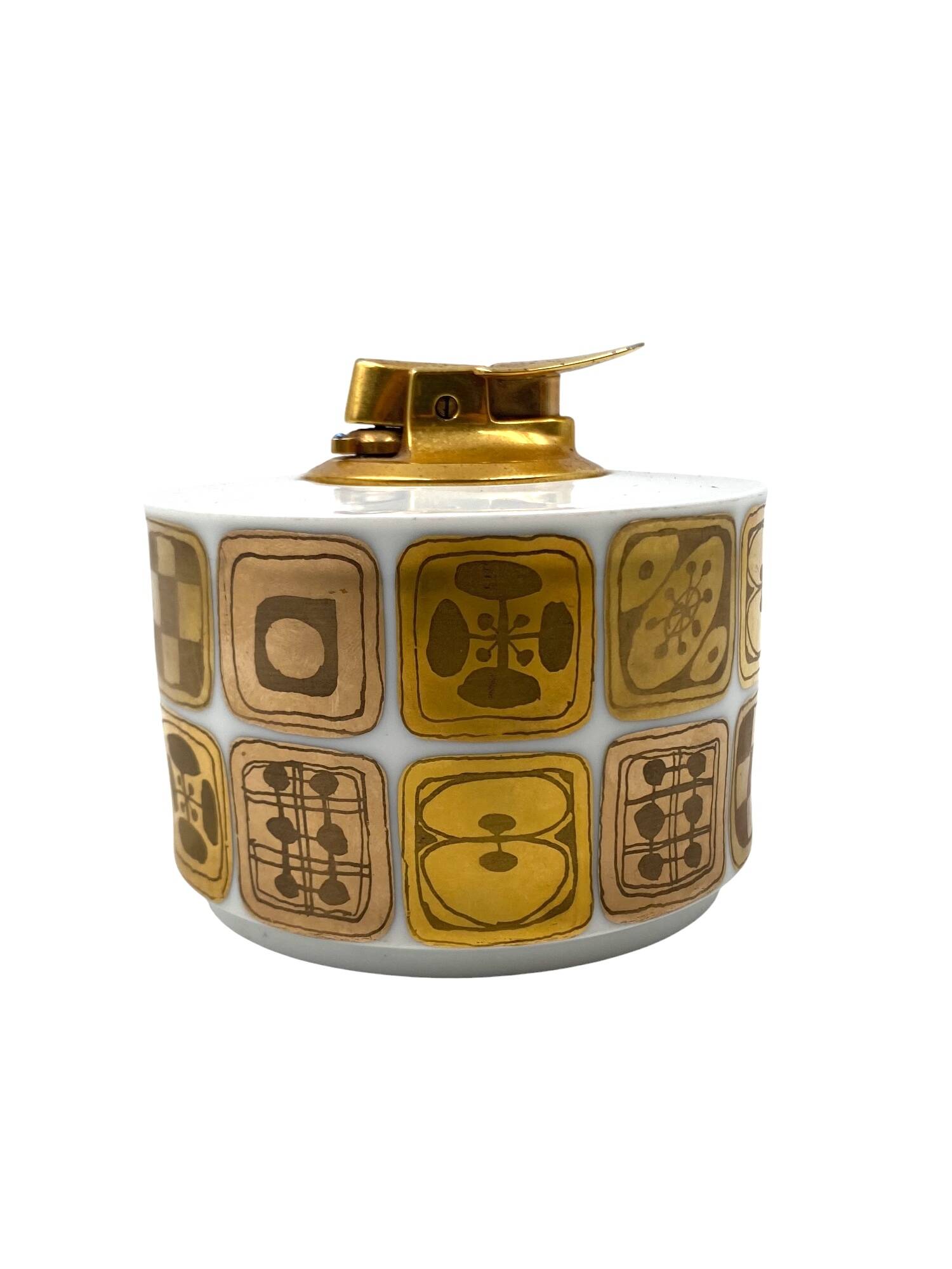 Mid-century porcelain table lighter, Bjorn Wiinblad for Rosenthal, 1970s