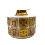 Mid-century porcelain table lighter, Bjorn Wiinblad for Rosenthal, 1970s