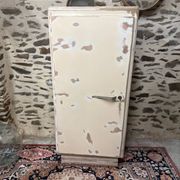 Petite armoire une porte art déco patinée