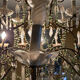 Stamp chandelier 18 fires 1900