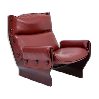 Mid-Century Modern P110 ‘Canada’ Lounge Chair by Osvaldo Borsani for Tecno