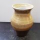 Vase Soulaines Dhuys royer enamelled stoneware brown beige vintage