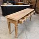 Oak console from the early 20th century.