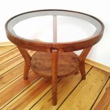 Coffee Table attributed to K. Kozelka for Interier Praha, Former Czechoslovakia, 1930s
