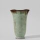 Christer Heijl Art Deco Turquoise Vase, Sweden, 1930s