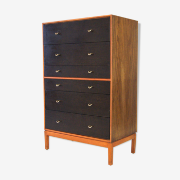 John And Sylvia Reid For Stag Chest of Drawers Tallboy