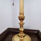 Lampe en métal doré