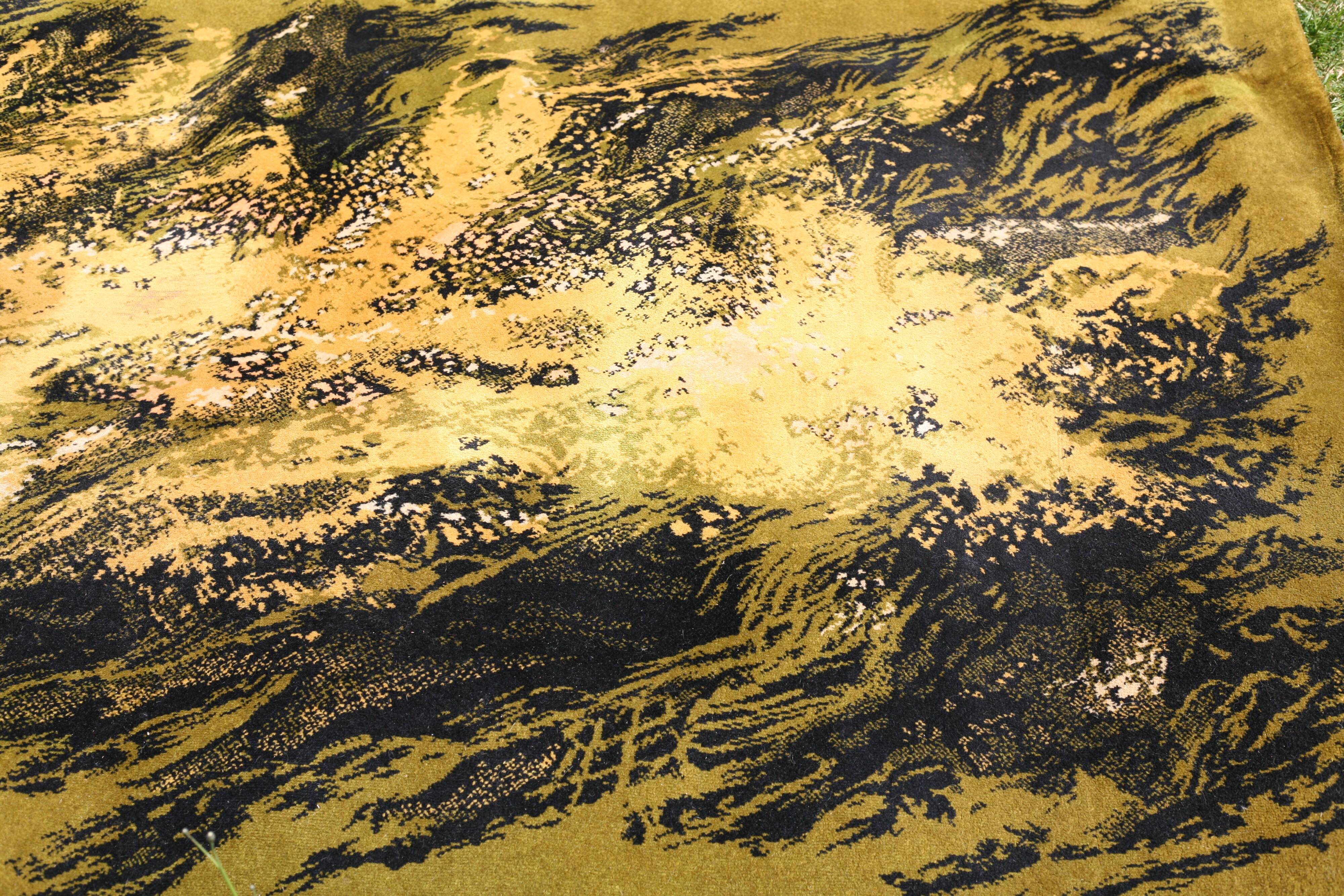 Rug by René Furonon. France, circa 1960