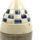 Ceramic rocket, spaceship bottle, France 1940s-1950s