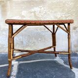 Vintage wicker tables two