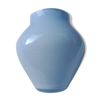 blue opaline vase Villeroy and Bosh