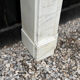 Louis XVI style fireplace in white Carrara marble circa 1880