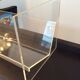 Porte revues ou porte vinyles vintage en plexiglas