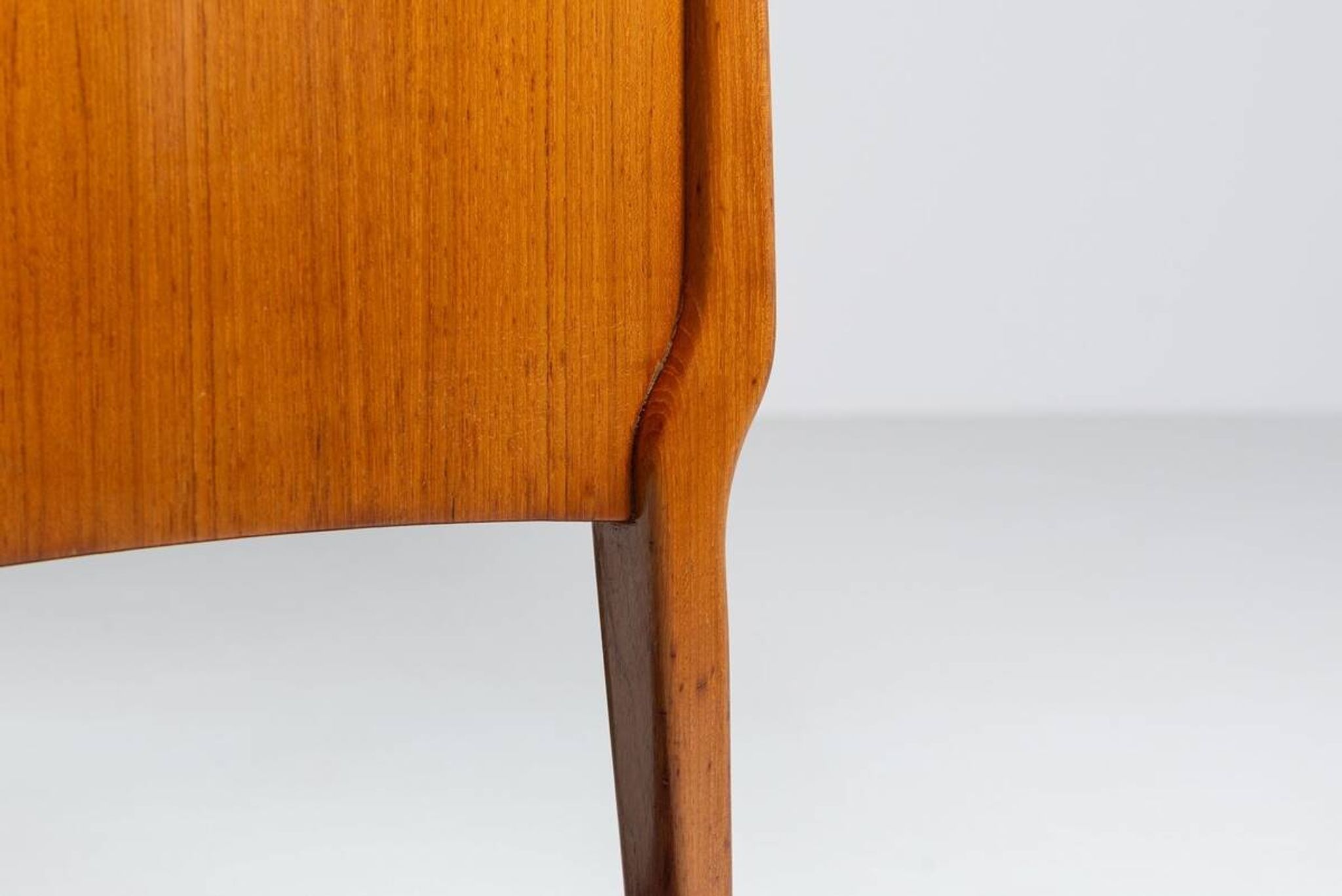 Bosteels Meubelen unique small sideboard walnut Belgium 1960