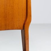 Bosteels Meubelen unique small sideboard walnut Belgium 1960
