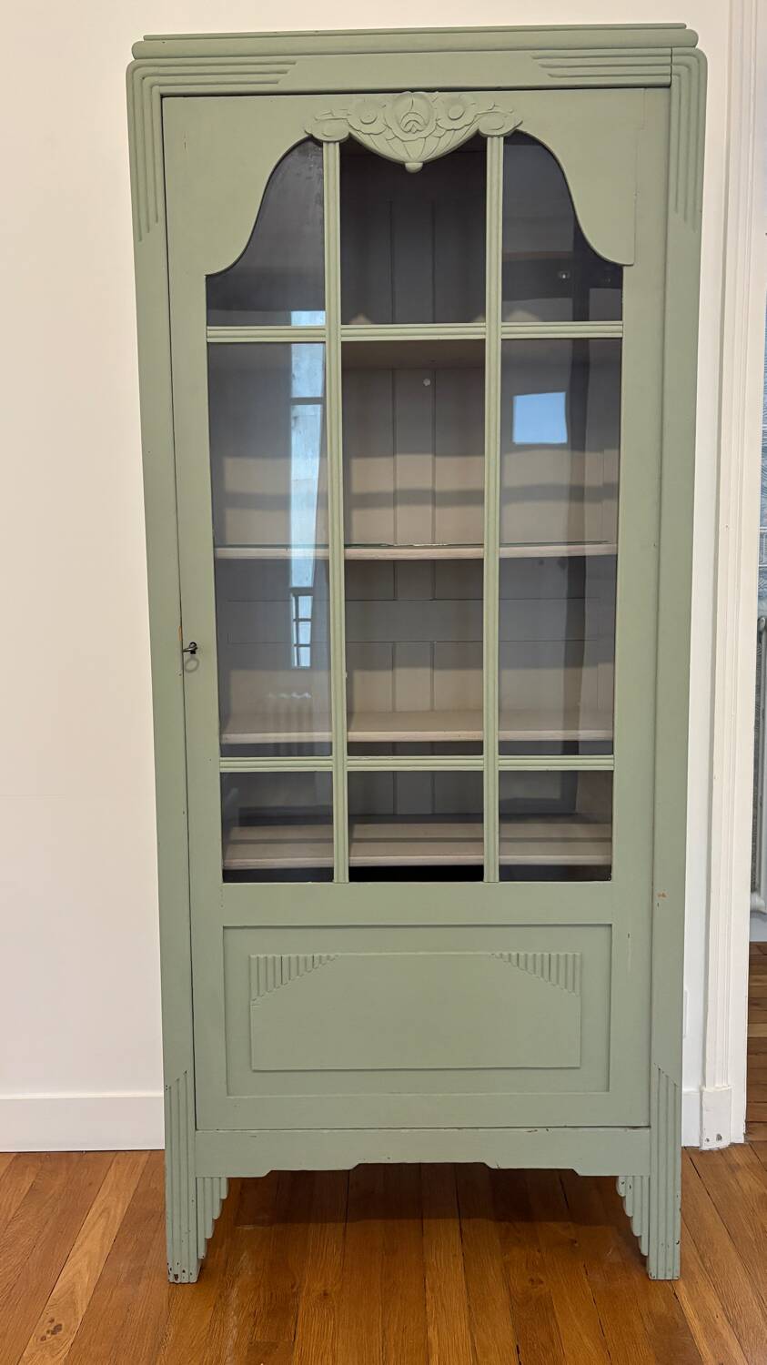 Vintage glass cabinet