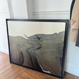Tableau abstrait Giovanni Taormina 1989