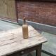 Wooden bottle shape